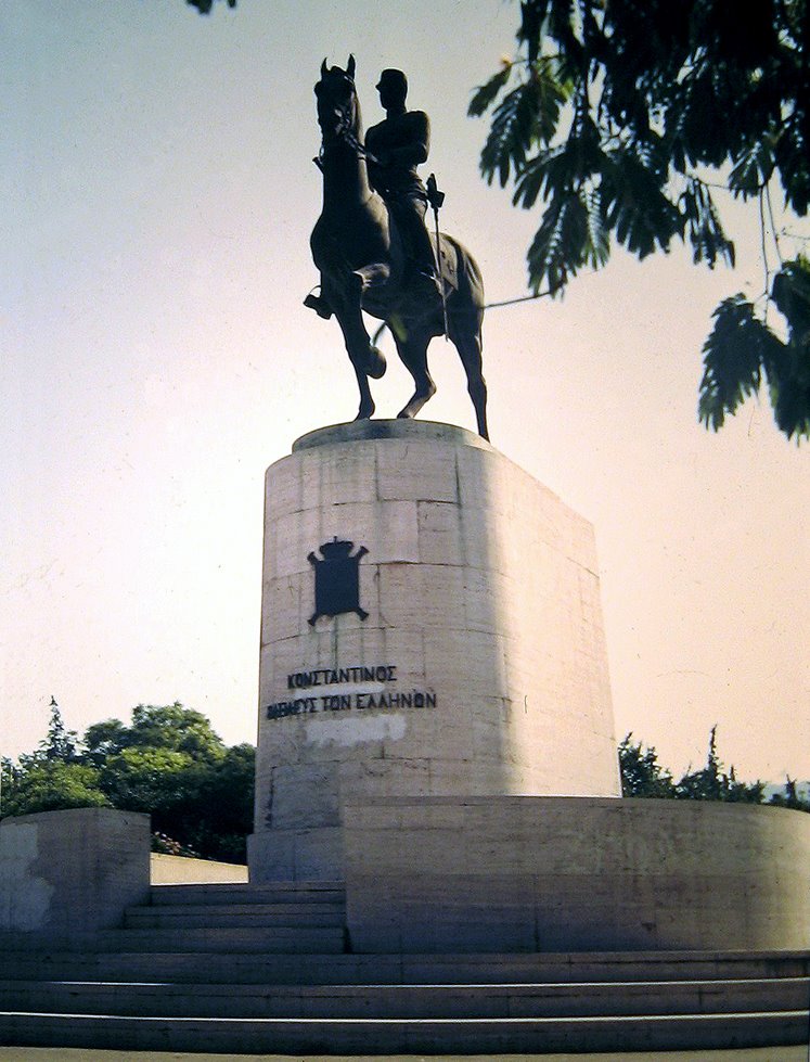 Athina 1973 - Konstantinos I of Greece in Pedion Areos Park. by RF Rumbao