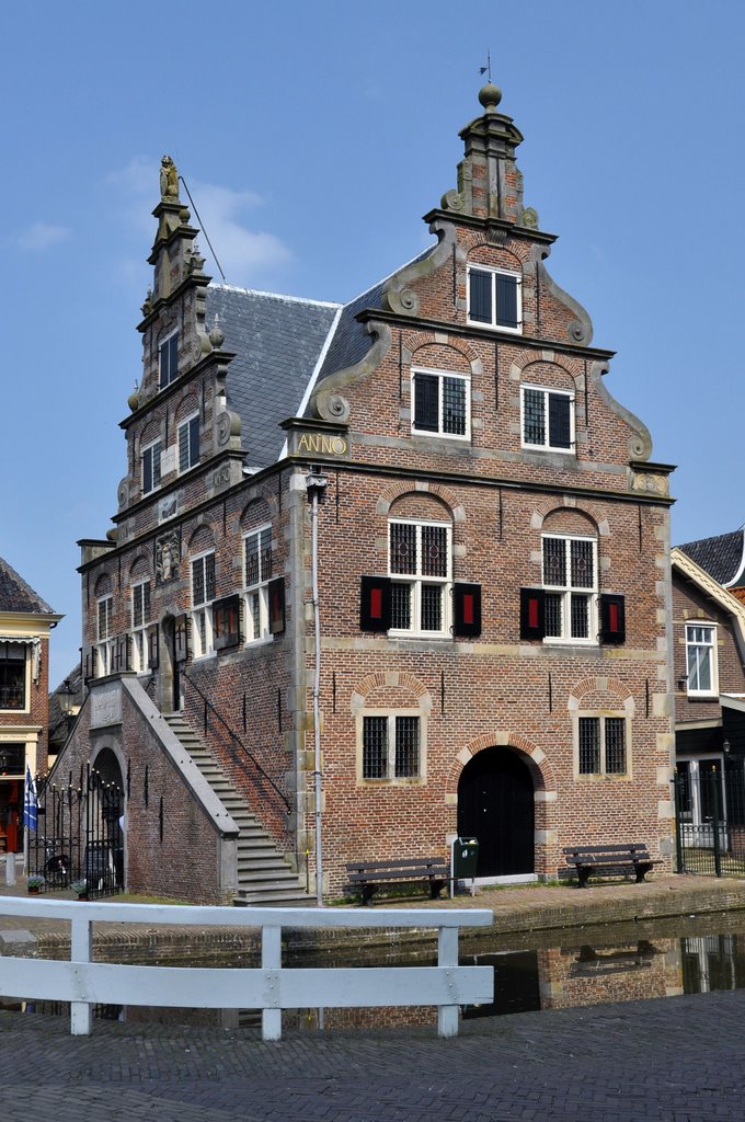 De Rijp - The Town Hall (Anno 1630) by Ria Maat