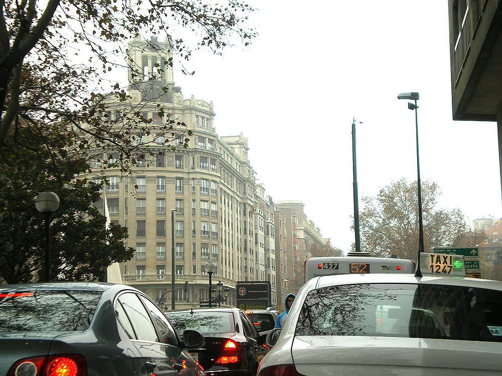 Plaza Aragon, Paseo de la Constitucion, Zaragosa, Espana, 03-01-2009. by se_bmw