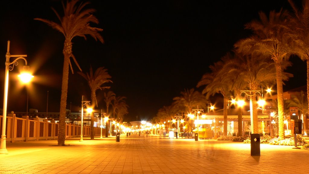 Hurghada by Night by Jacek Branny