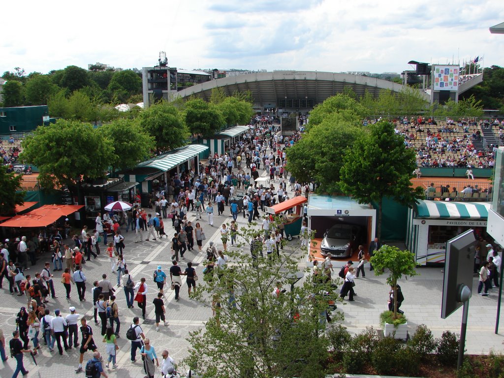 La foule de RG 2008 by Eliseo Jonen