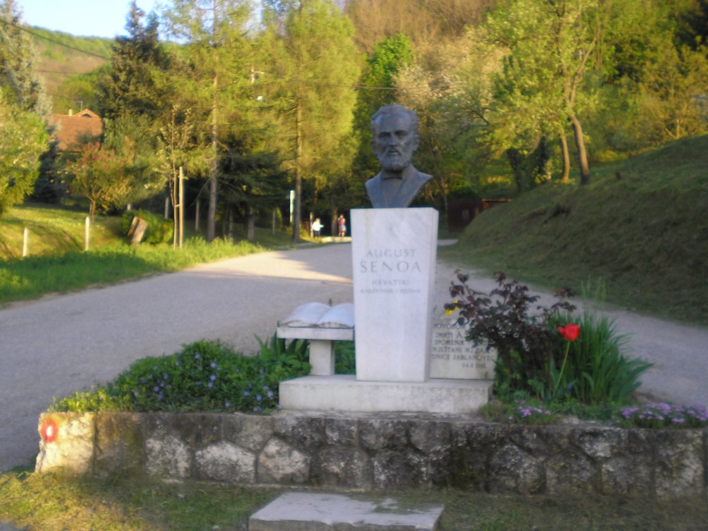 August Šenoa-croatian writer by Marcel Mlinarić - CROATIA