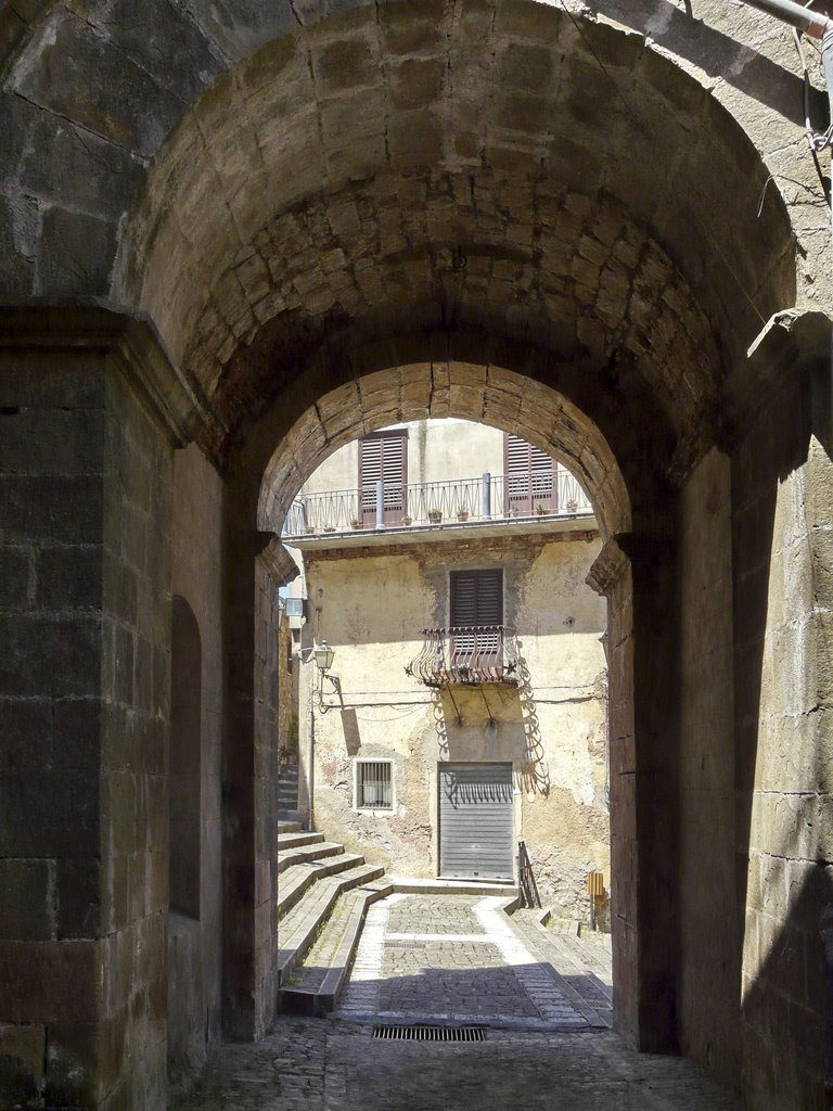 Via Pietro Piccolo, San Mauro Castelverde, Palermo. by Pina e Nicola in Sicilia