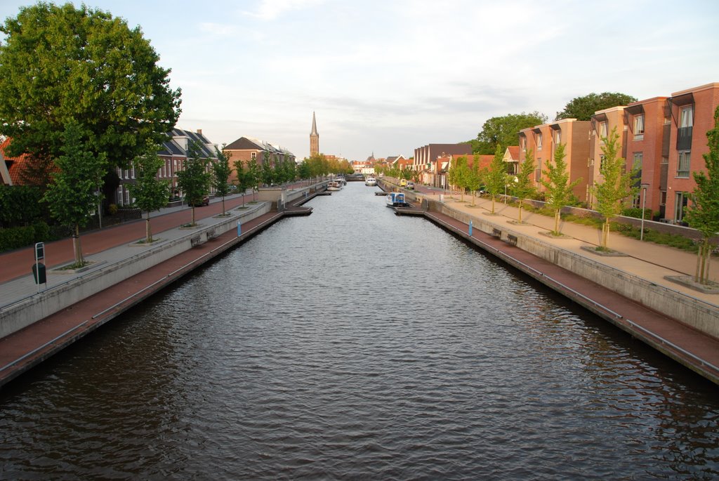 Haven Steenwijkerdiep by E Vreeswijk