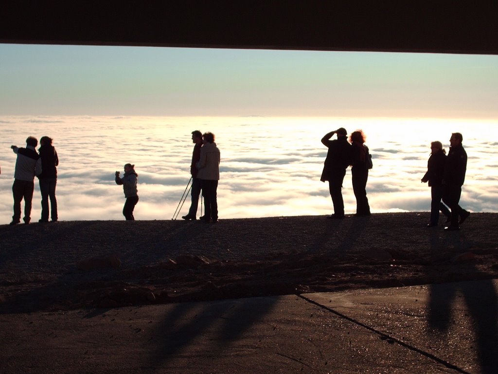 Hochblauen im Nebel by Benjamin G.