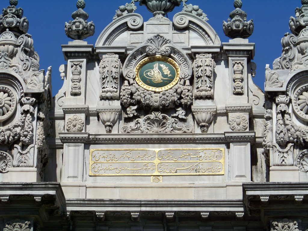 Dolmabahce Gate by Serbay Bas