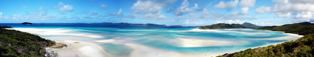 Whitsundays Panorama by snapaholic