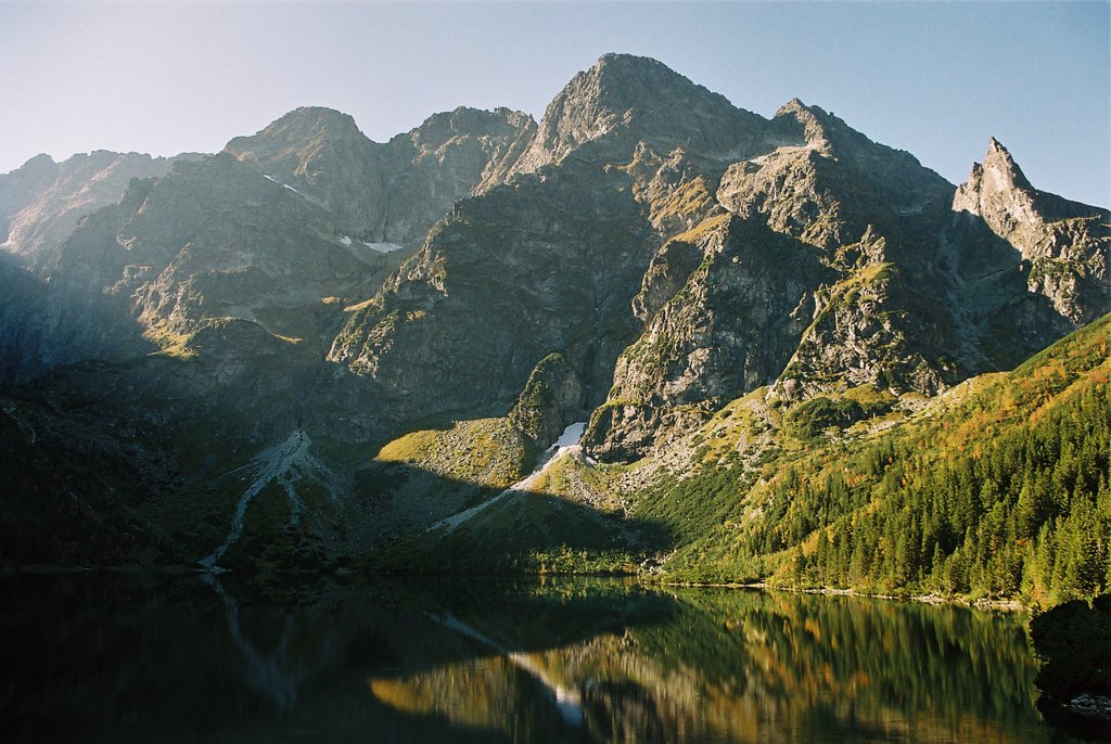 Mięguszowieckie szczyty z nad Morskiego Oka by S0Cool