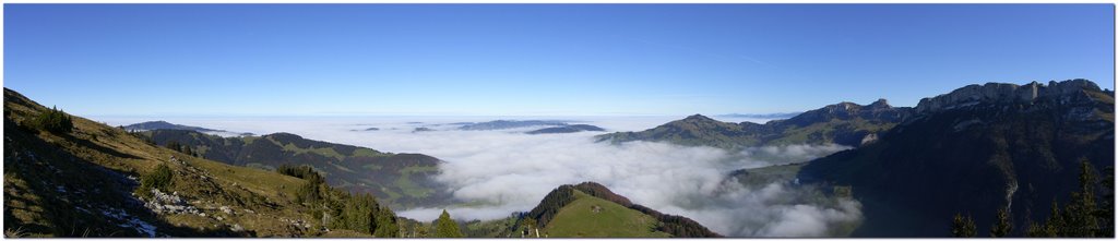 'What a mist' - Ebenalb mit Nebelblick (NW-SO, 170/40°, 28mm) by Bernd Lang KN