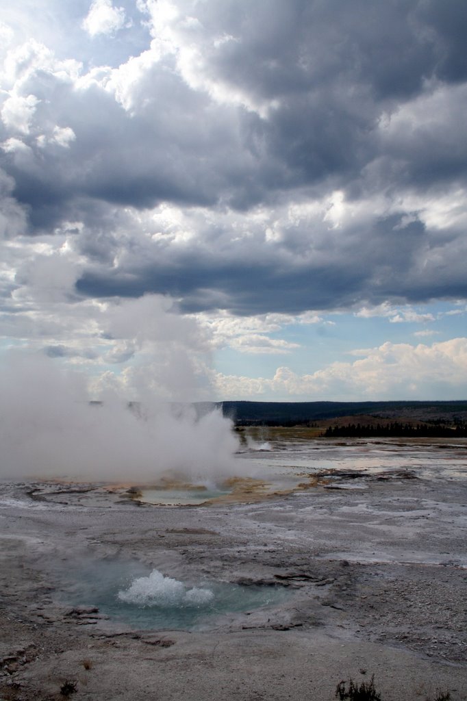 Clepsydra and Spasm Geysers by Ryan Calhoun