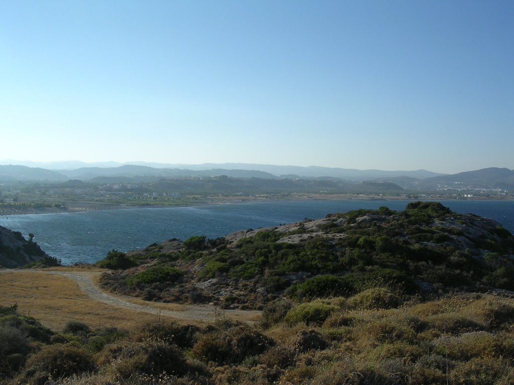 Kolymbia beach by snejk-air