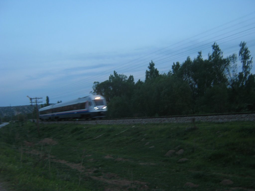 GÖKÇEKISIK VILLAGE AND TRAIN by Recep Başkan