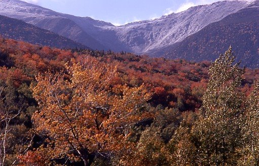 Mt. Washington in October by PWSCapeCod