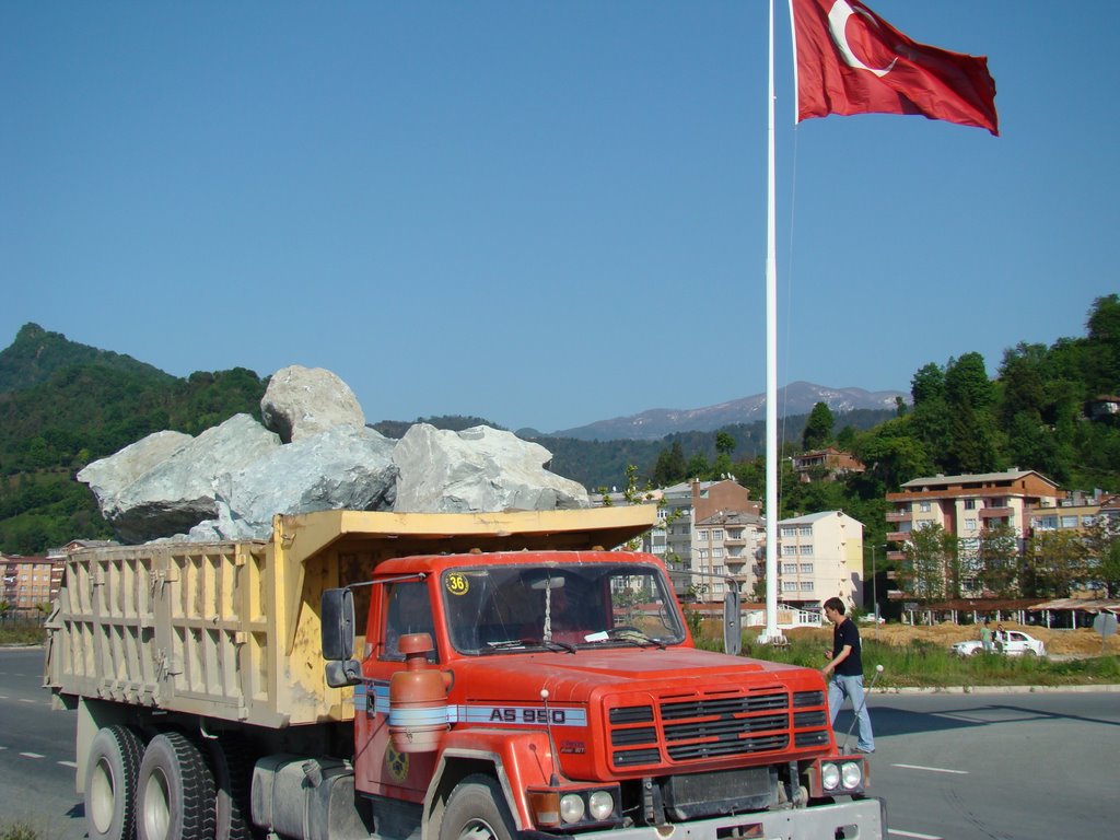 Big Stones on the Road by Sebastian W. Bauer