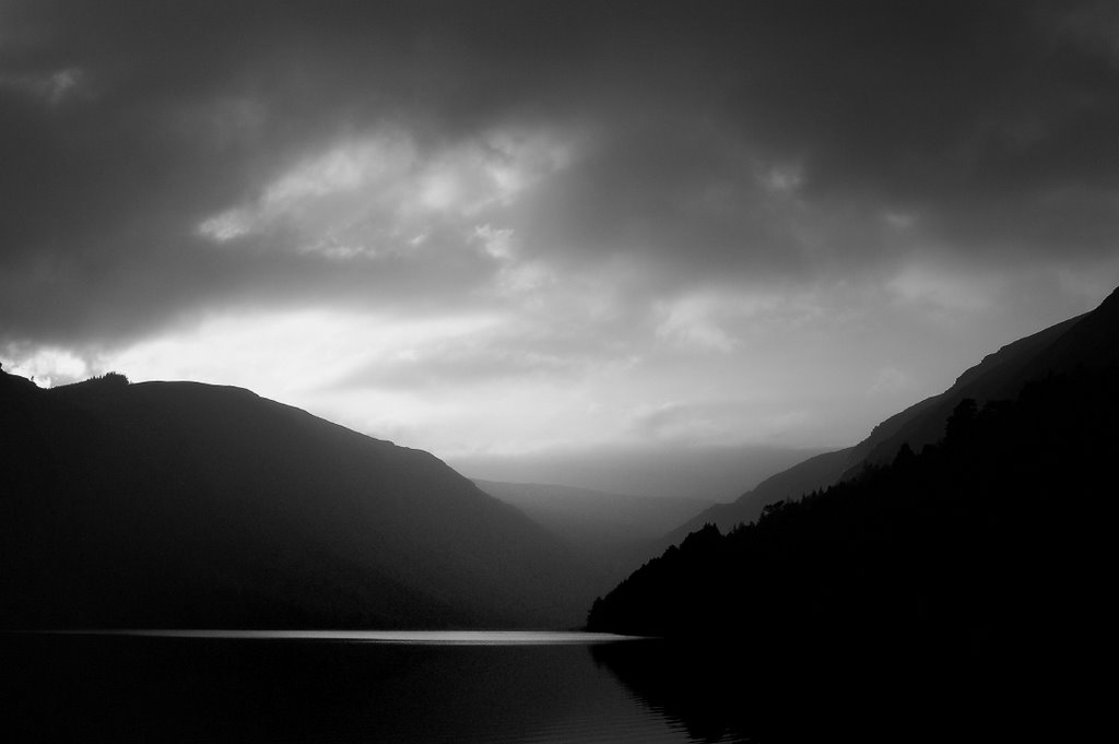 Glendalough Upper Lake by Peig Bunion