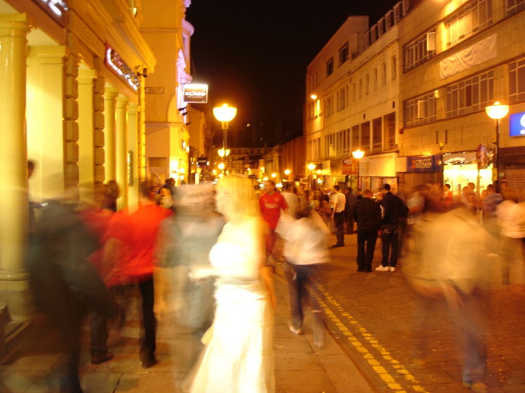 Bold Street at Night, Liverpool by Florian G.