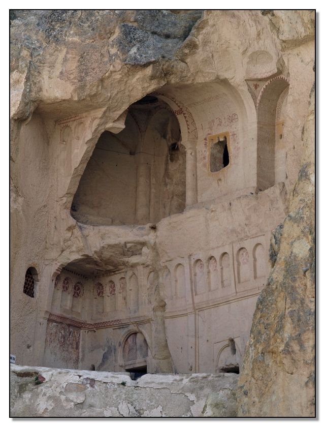 Göreme Open Air Museum - Eingang zur Versteckten Kirche (Sakli) by AustrianAviationArt