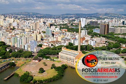 Foto Aérea 2 Usina do Gasometro by FOTO AÉREA DE PORTO …