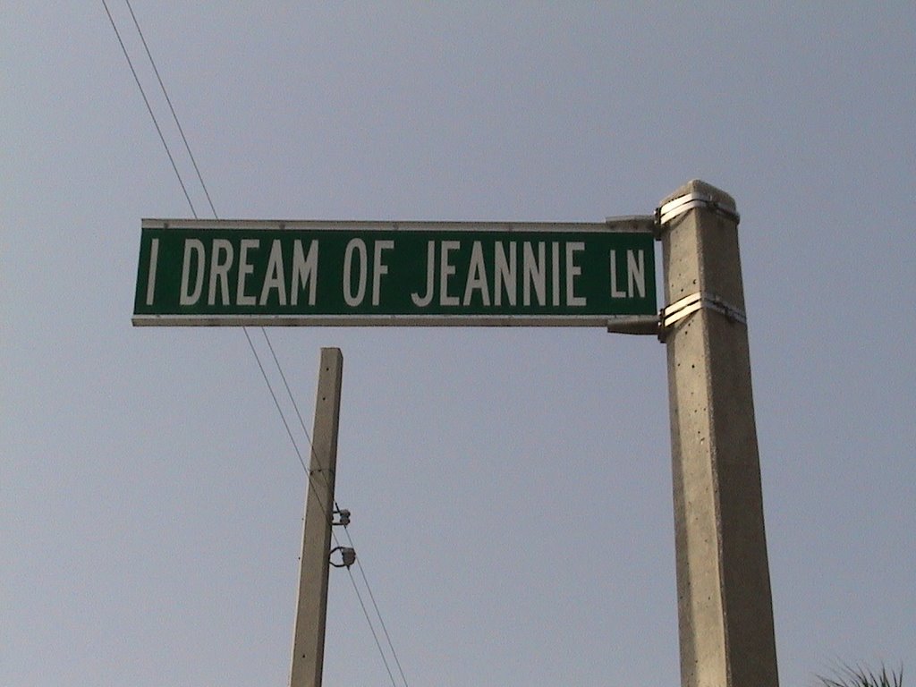 I Dream of Jeannie Lane, Cocoa Beach by pgriffin