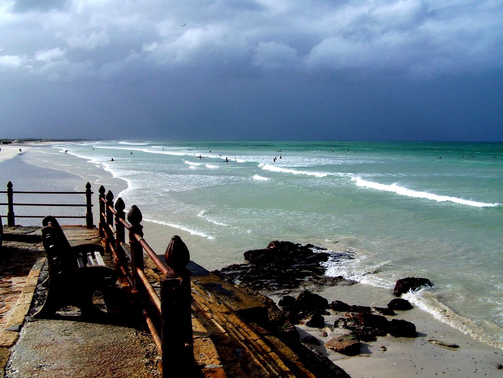 In the eye at Muizenberg corner by Rob Coomber