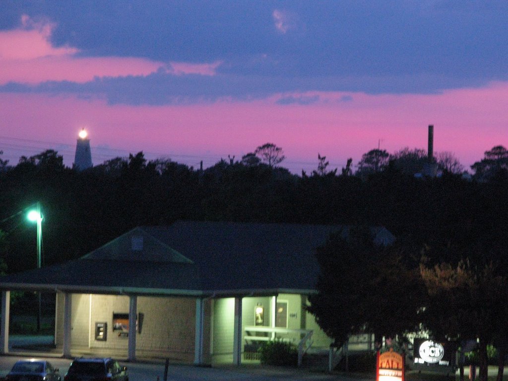 Ocracoke in evening by Bill Renfroe