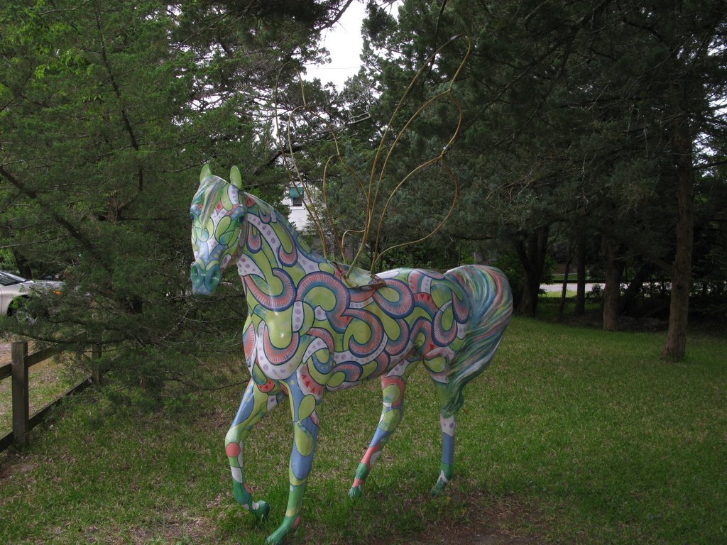 Decoration at the Back Porch restaurant by Bill Renfroe