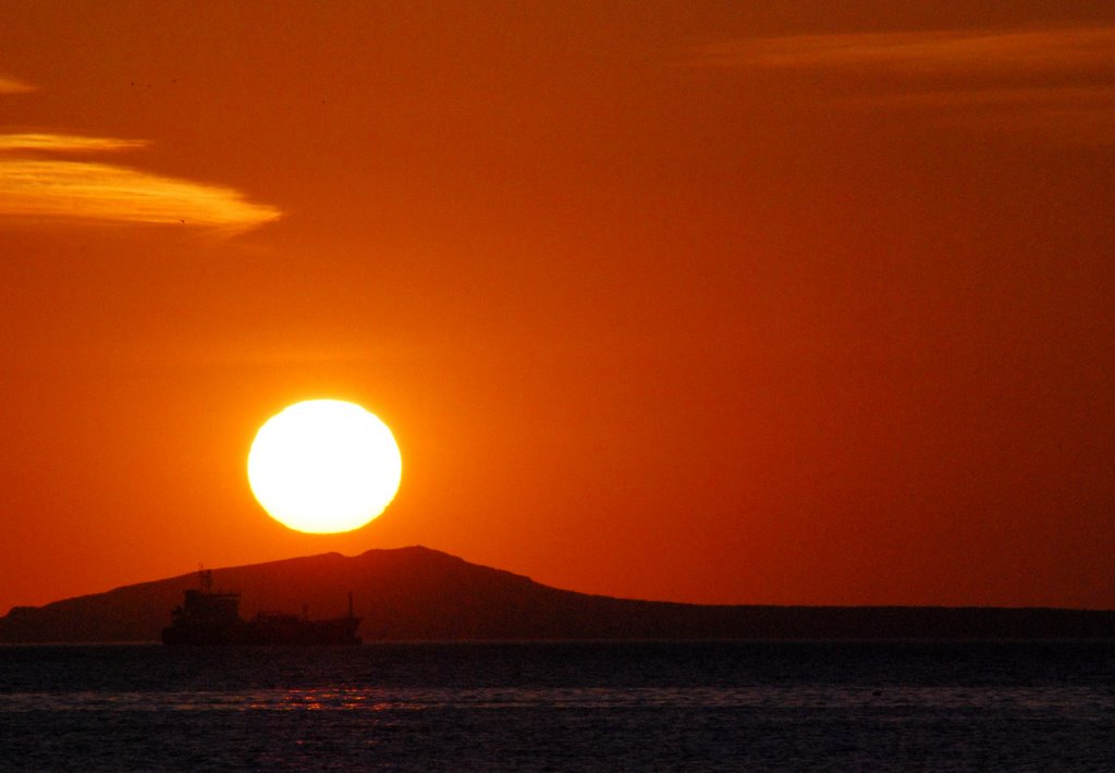 Sunset Little Haven Pembrokeshire by ♫ Russ Hamer