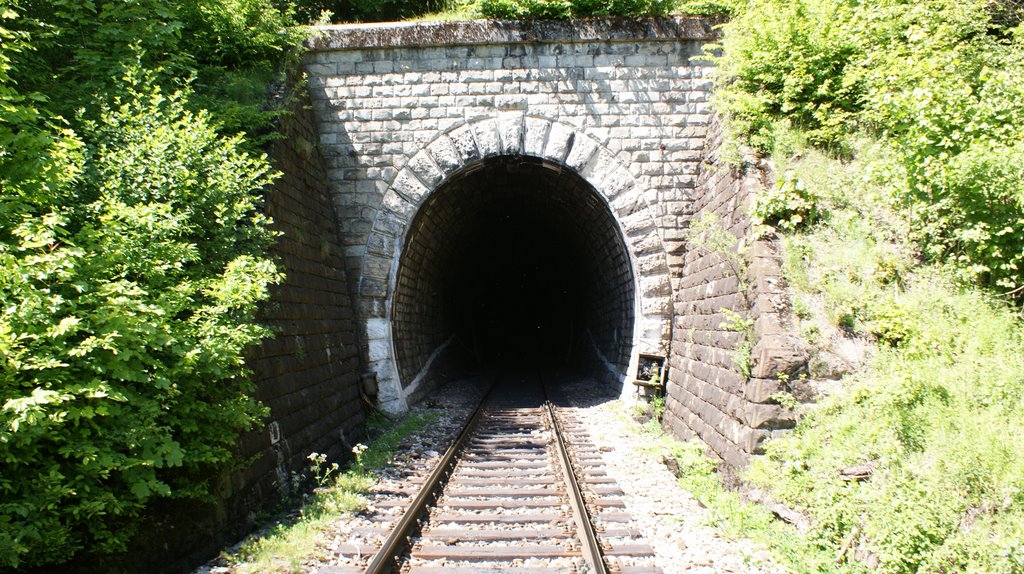 Dolinský tunel II. Bystrický portál by Ľudo Deržák