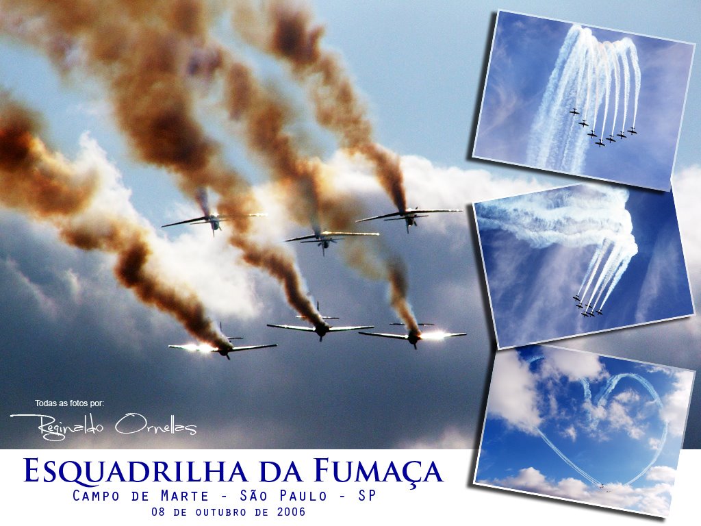 Apresentação Esquadrilha da Fumaça - Outubro/2006 by Reginaldo Ornellas