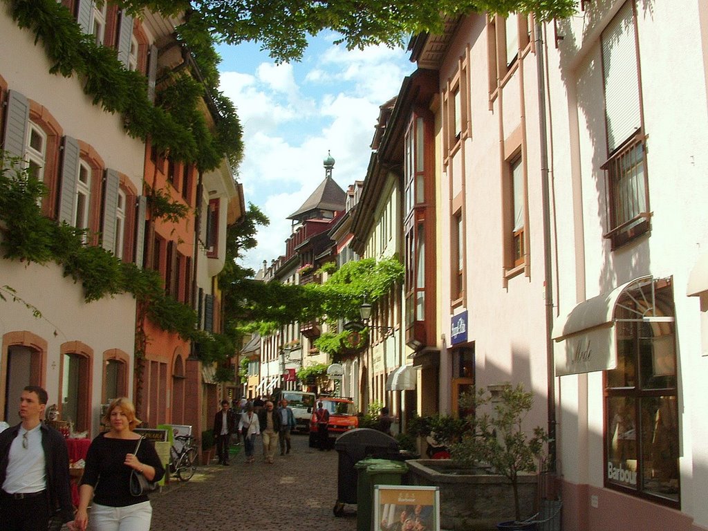 Freiburg, Mietshäuser by Kamil Gryzło