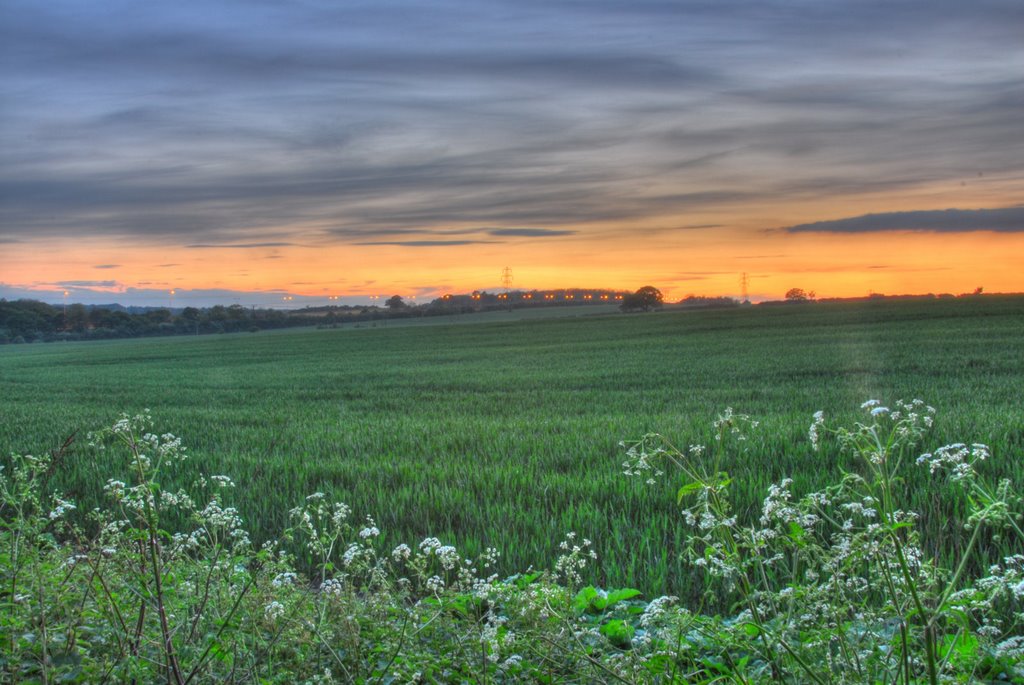 M1 evening glow by William Stephens