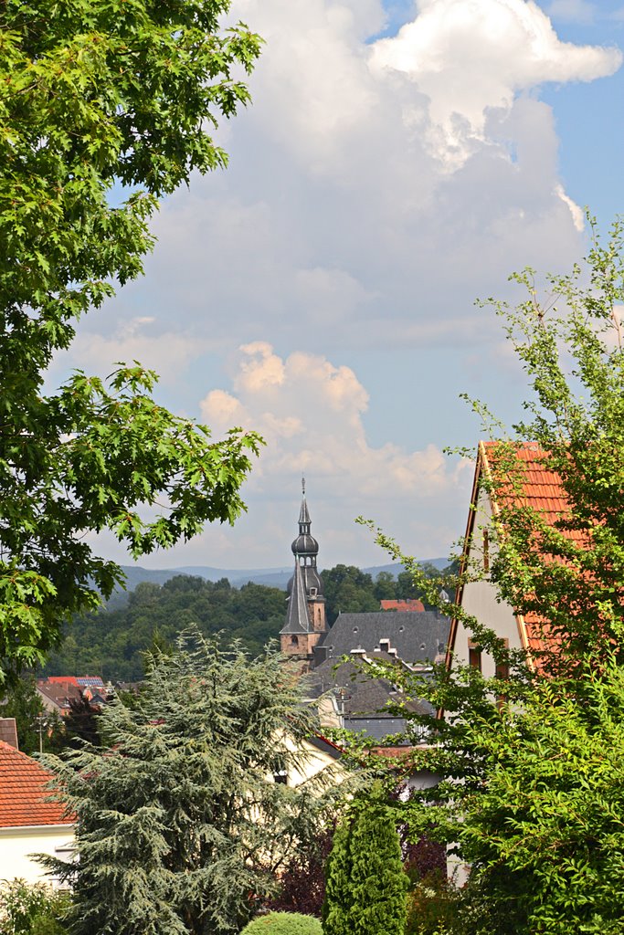 Blick vom "Wassersack" (heute Cusanusstraße) by Die Drachen