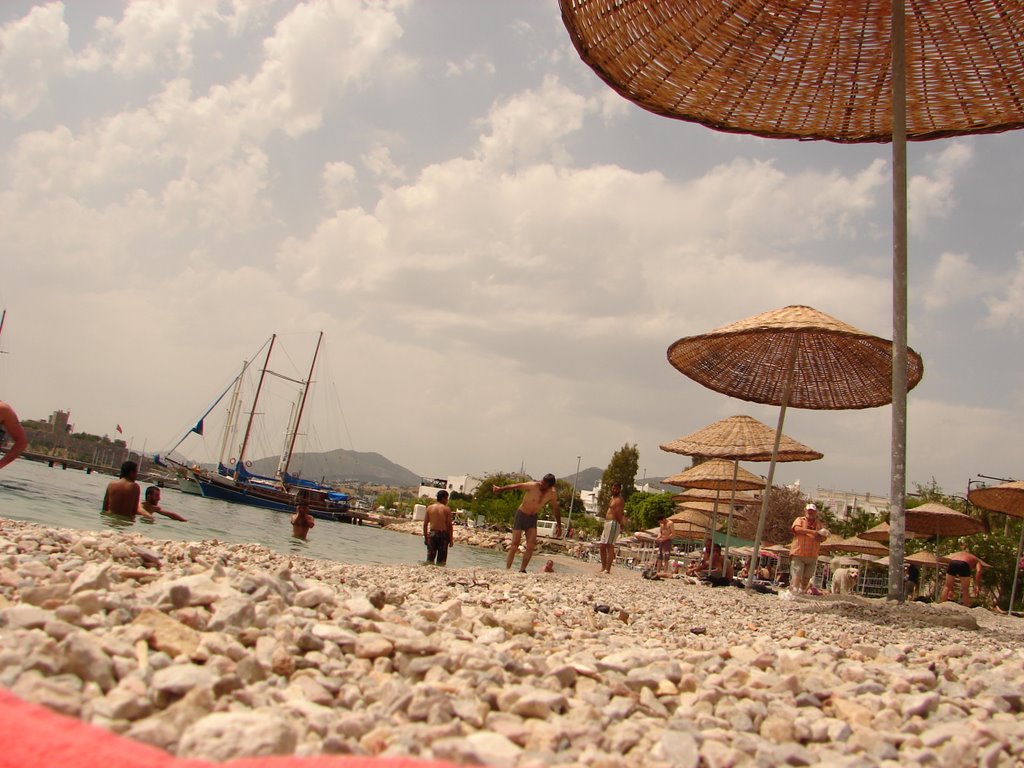 Bodrum - Public beach by marqu