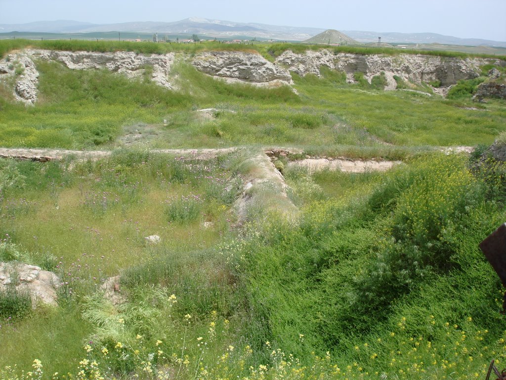 Gordion excavations in spring by sibelbaskal