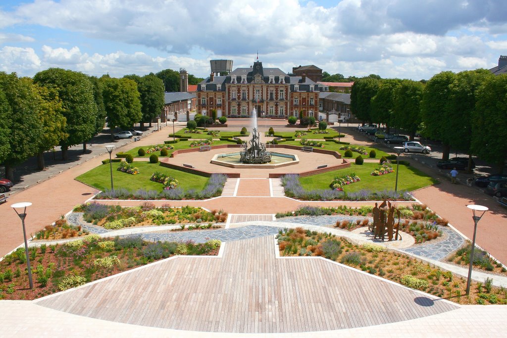 Esplanade et Mairie by Mairie Saint-Aubin-lès-Elbeuf