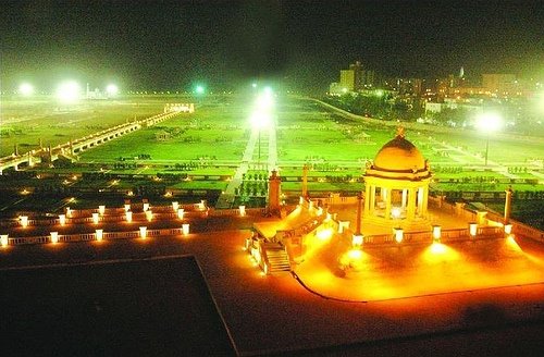 BAGH IBNE QASIM NIGHT VIEW by Iftikhar A Khan