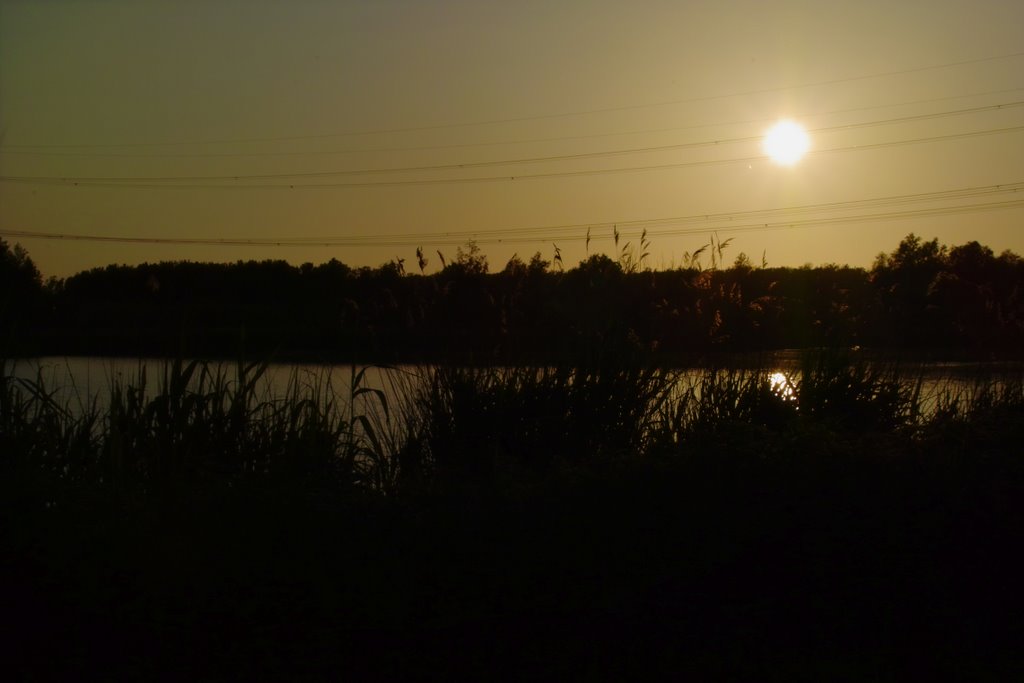 Zonsondergang Vaartplas by Josephine 1