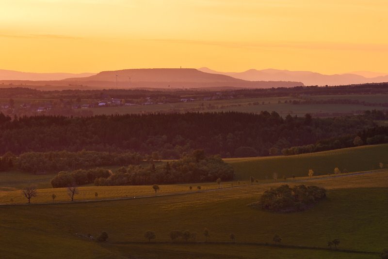 Kohlhaukuppe, Blick zum Hohen Schneeberg by mich.a (www.micha-foto.de)