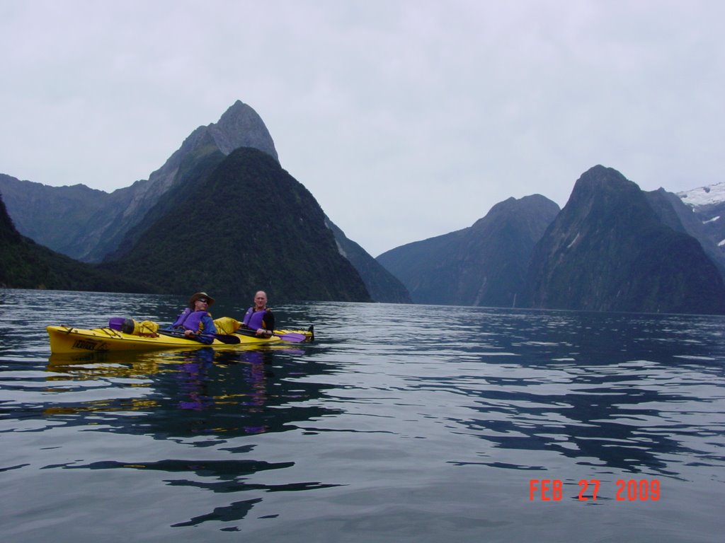 Paddling Milford Sound by Mark Harris