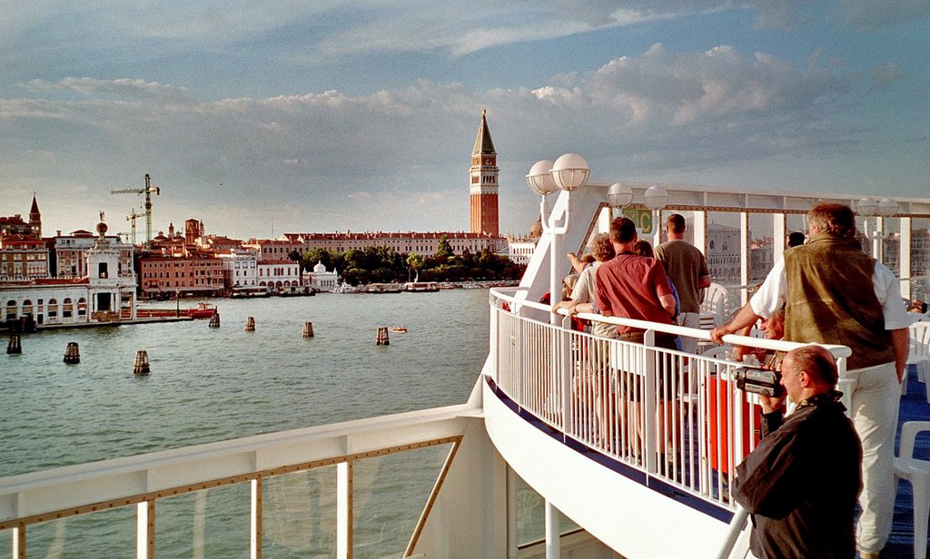 Venice, Canal Guidecca by Max Melgaard