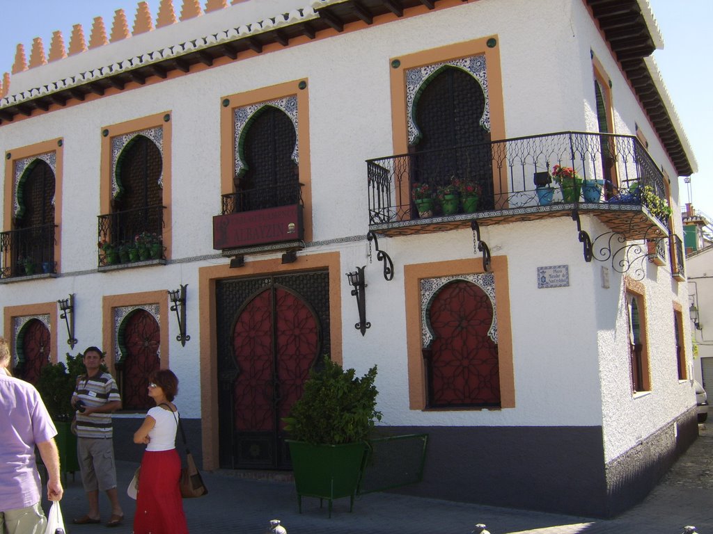 Granada Moorish Building by C. Mitchell