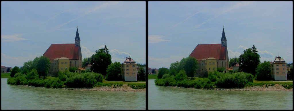 Salzachschleife Laufen -X3D - HDR by hawepoti