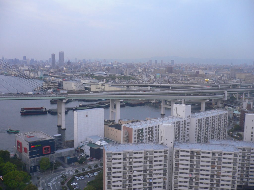 天保山の観覧車から5　View from Ferris wheel in Tenpozan 5 by sigetzky