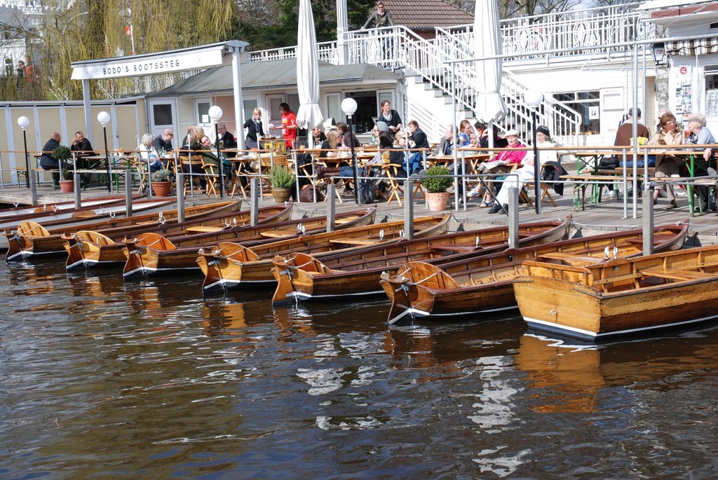 Die Frühlingssonne geniessen, am Bootssteg bei Bodo by vp_hmbg-PRO PANORAMIO