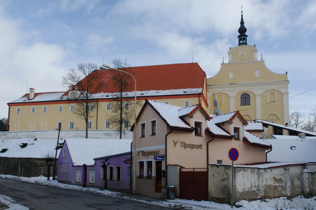 Dačice Františkánský klášter by Karel H.