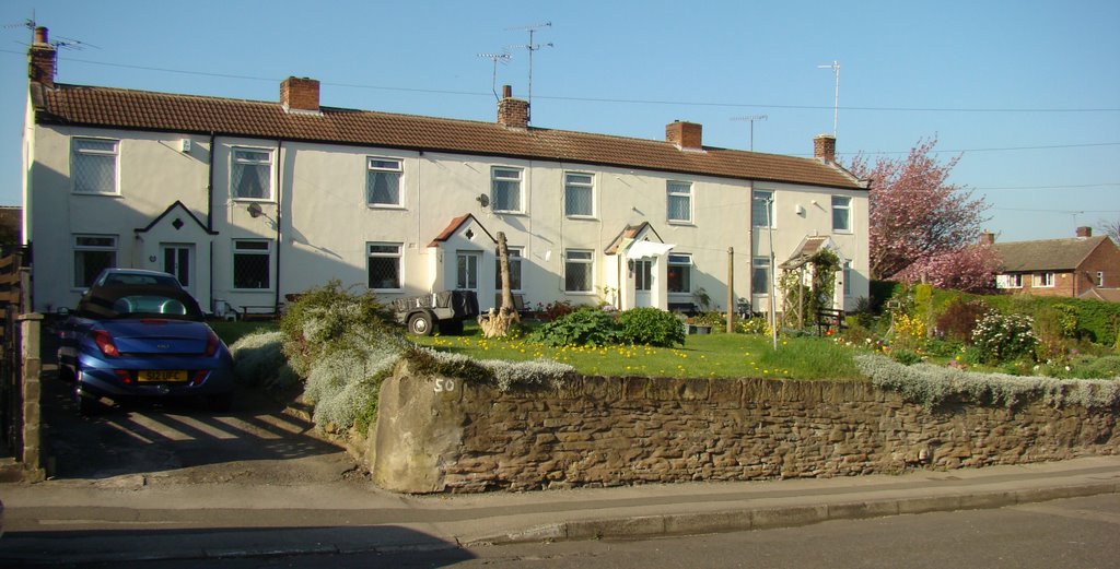 Panorama of Drakehouse Lane West cottages, Beighton, Sheffield S20 by sixxsix