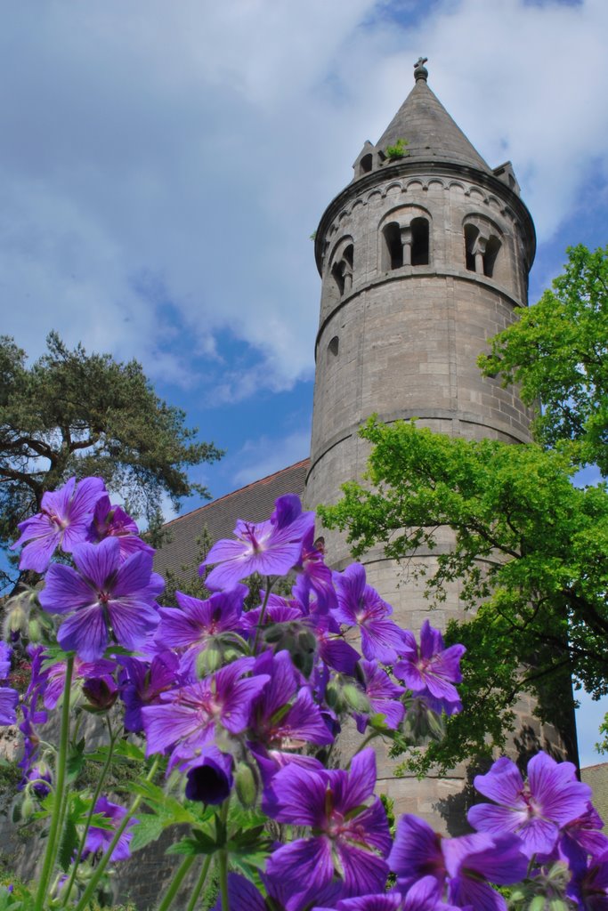 Tower of the monastery Lorch by PeSchn