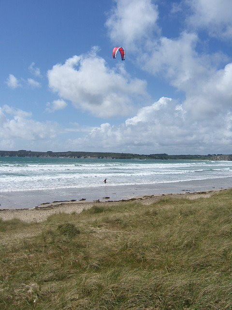 Kite Surf Plage Goulien by H.Bauer