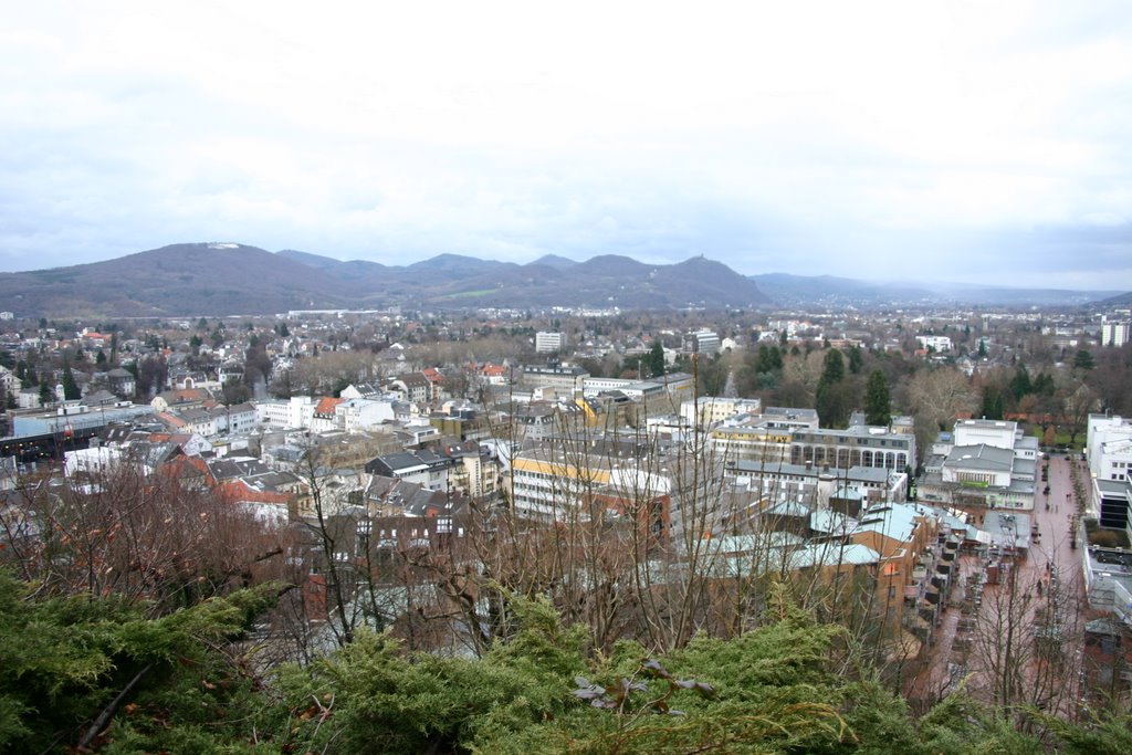 Bad Godesberg von der Godesburg aus gesehen. by cwinter