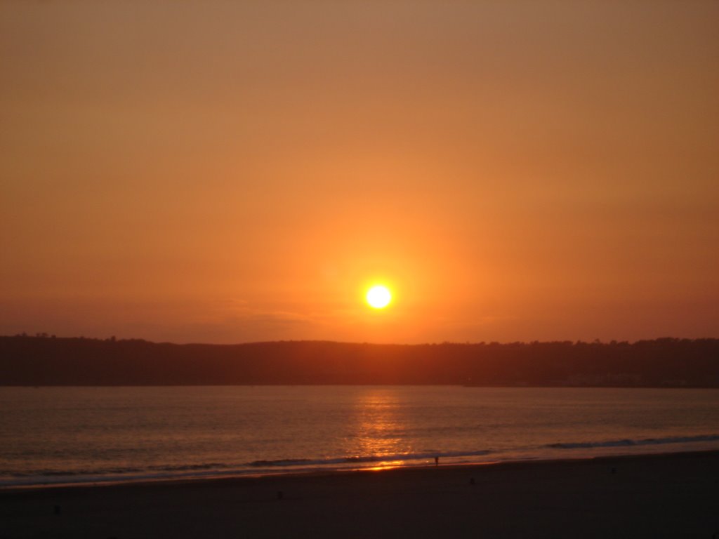 Sunset on Coronado Islands by birchler